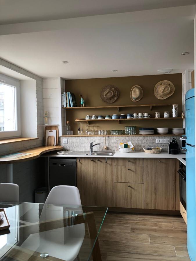 Face A La Mer, Bel Appartement Saint-Nazaire  Exterior foto
