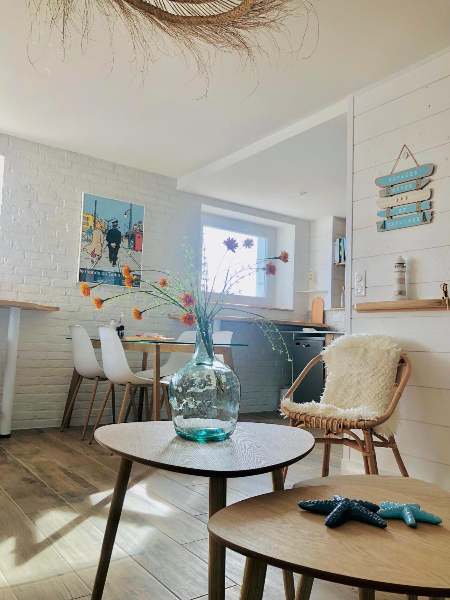 Face A La Mer, Bel Appartement Saint-Nazaire  Exterior foto